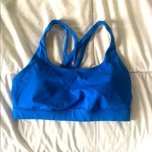 Lululemon Cobalt Blue Sports Bra
